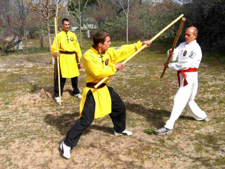 Travail du baton